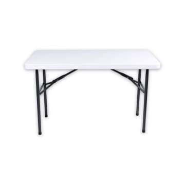 Krisbow Meja Makan Lipat Persegi Panjang/Meja Lipat