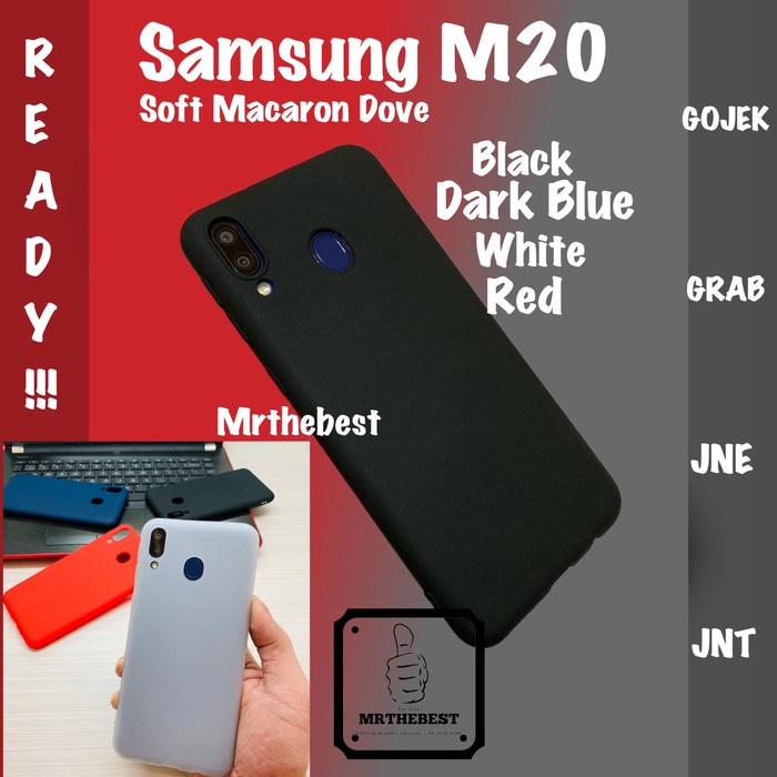 SAMSUNG GALAXY M20 M 20 CASE MACARON DOVE SLIM COVER SOFT LUXURY