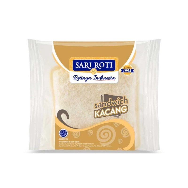 

SARI ROTI Sandwich Selai Kacang 46 gr