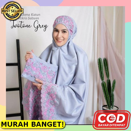 Mukena Dewasa By Asnur Jaya Terbaru 2022 -Mukena Dewasa Terbaik Mukena Dewasa Syahbani / Katun / Bor