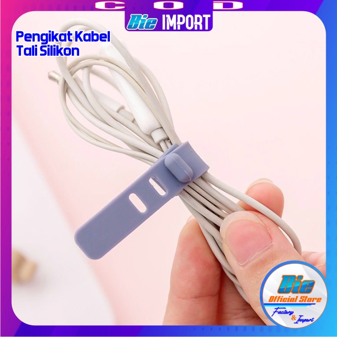 Pengikat Kabel Tali Silikon Premium Impor Best Seller