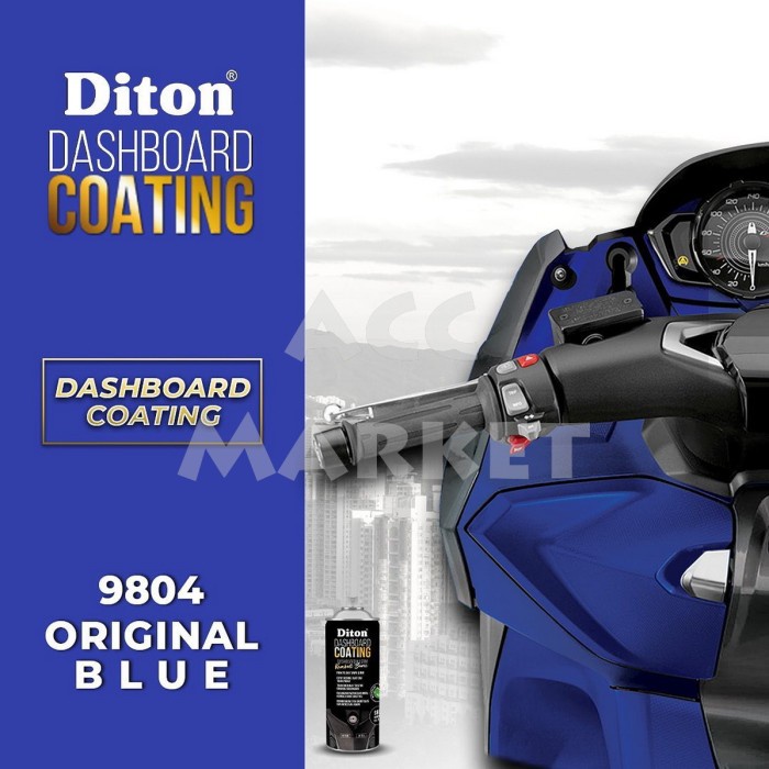 Diton Dashboard Coating Dasbor Biru Blue 9804