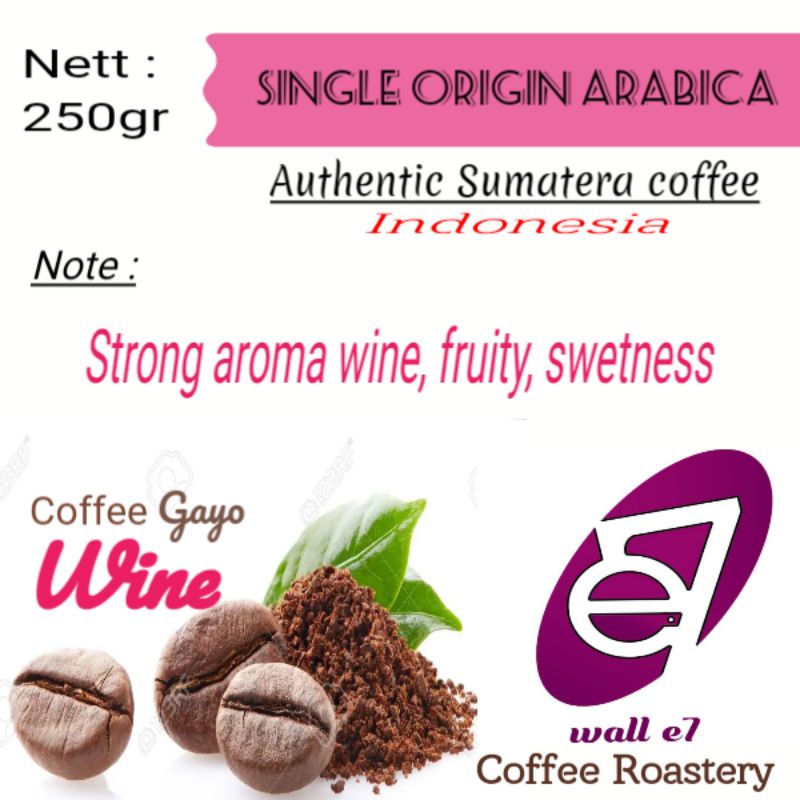 

wine Gayo coffee