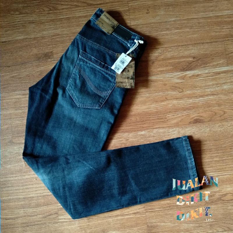 celana jeans manzone youth denim slimfit 100% original