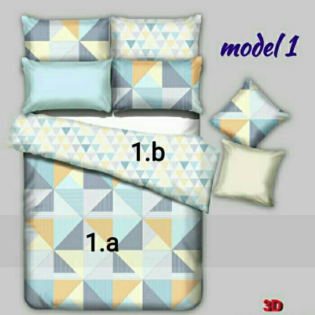 Bed Cover ukuran single bed atau bed kecil