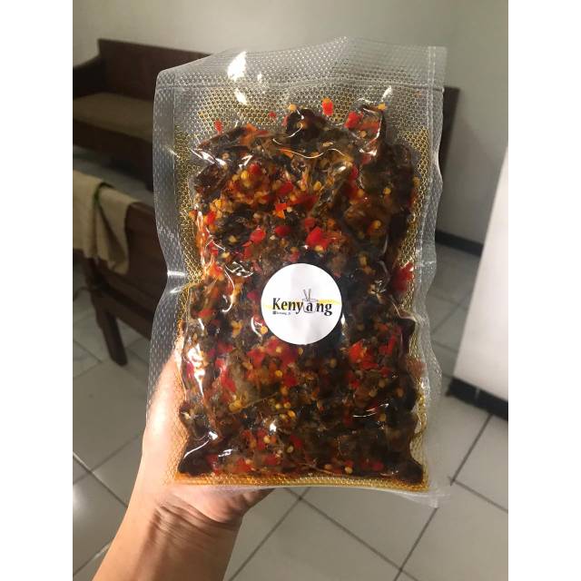 

Paru balado kemasan 250gr dan 500gr