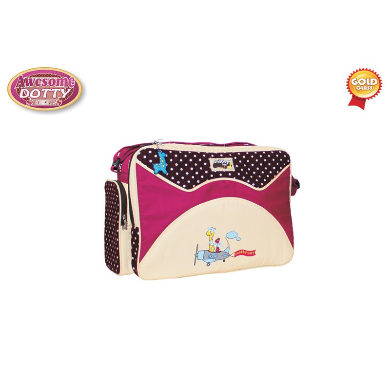 Tas Bayi Besar Snobby  /  Tas Bayi  /   DIaper Bag  / Travel Baby Bag