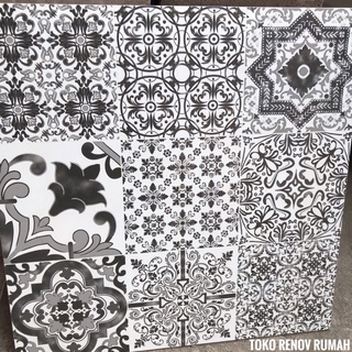 Jual keramik lantai 60x60 motif batik/ keramik teras/ keramik lantai