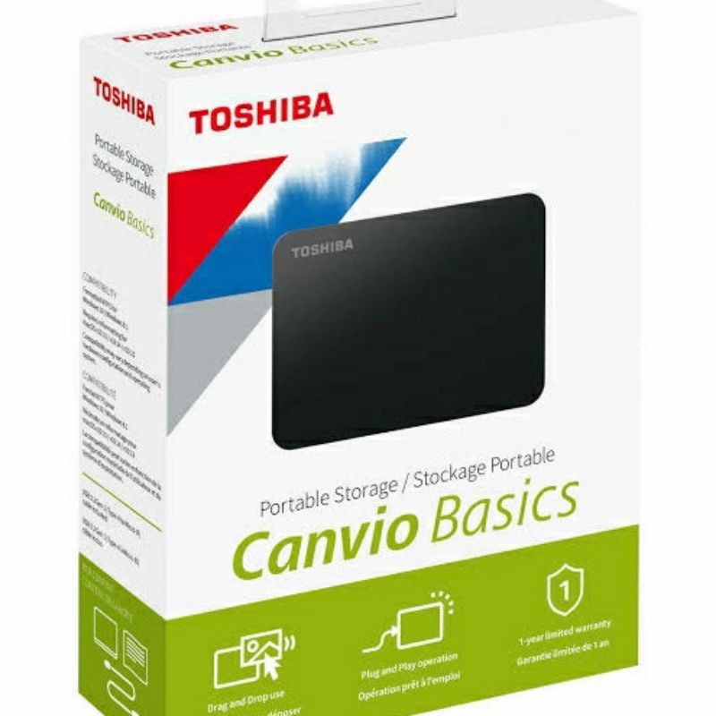 External Hardisk TOSHIBA BASIC 1TB