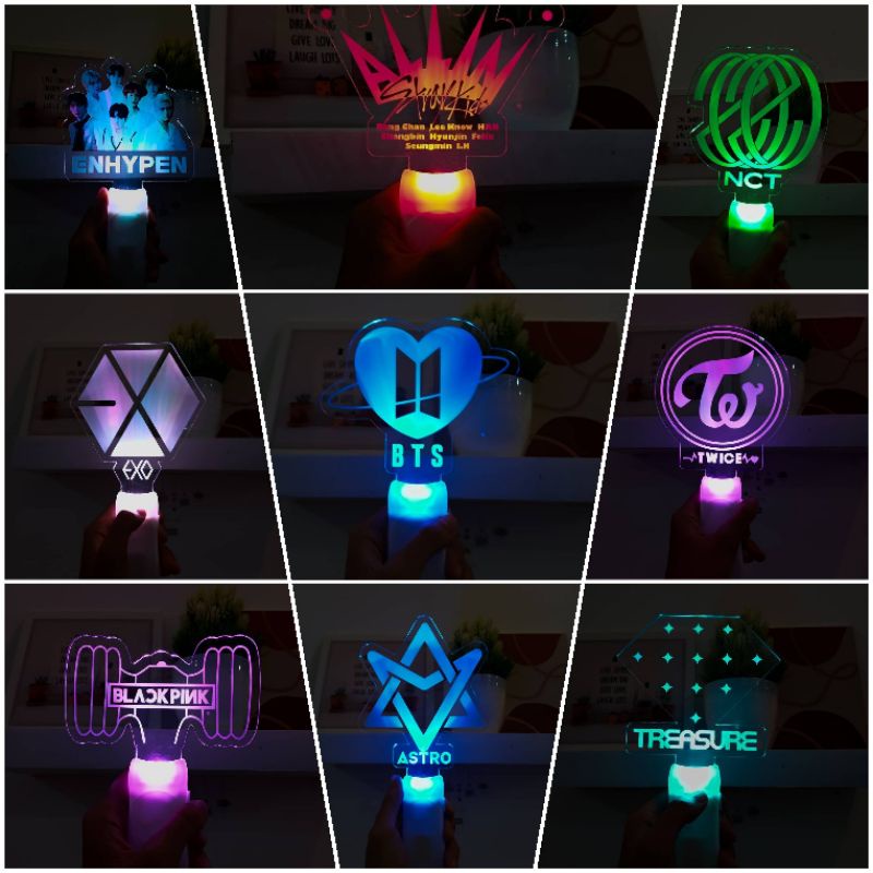 Lightstick Fanmade BTS ASTRO TREASURE EXO NCT BLACKPINK ENHYPEN STRAYKIDZ TWICE