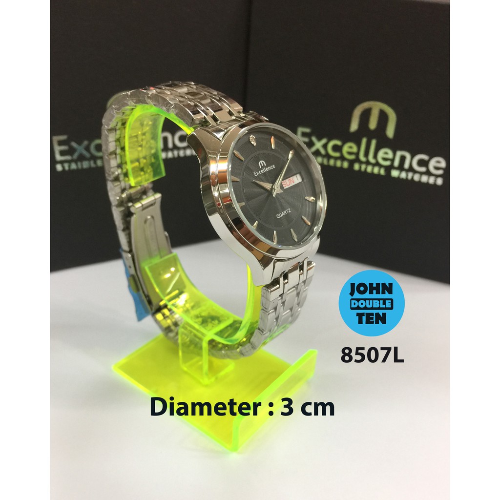 JAM TANGAN WANITA EXCELLENCE 8507 SILVER
