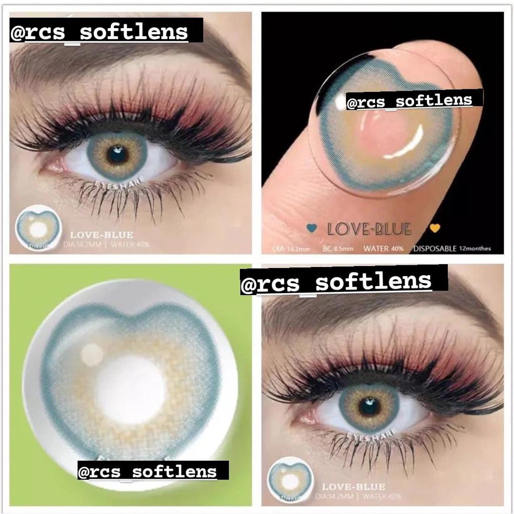 RCS - Softlens import korea kpop softlens warna pink