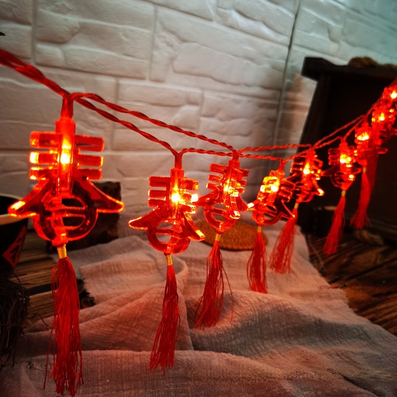 (1.5M) Lampu String Led Untuk Dekorasi Tahun Baru Imlek