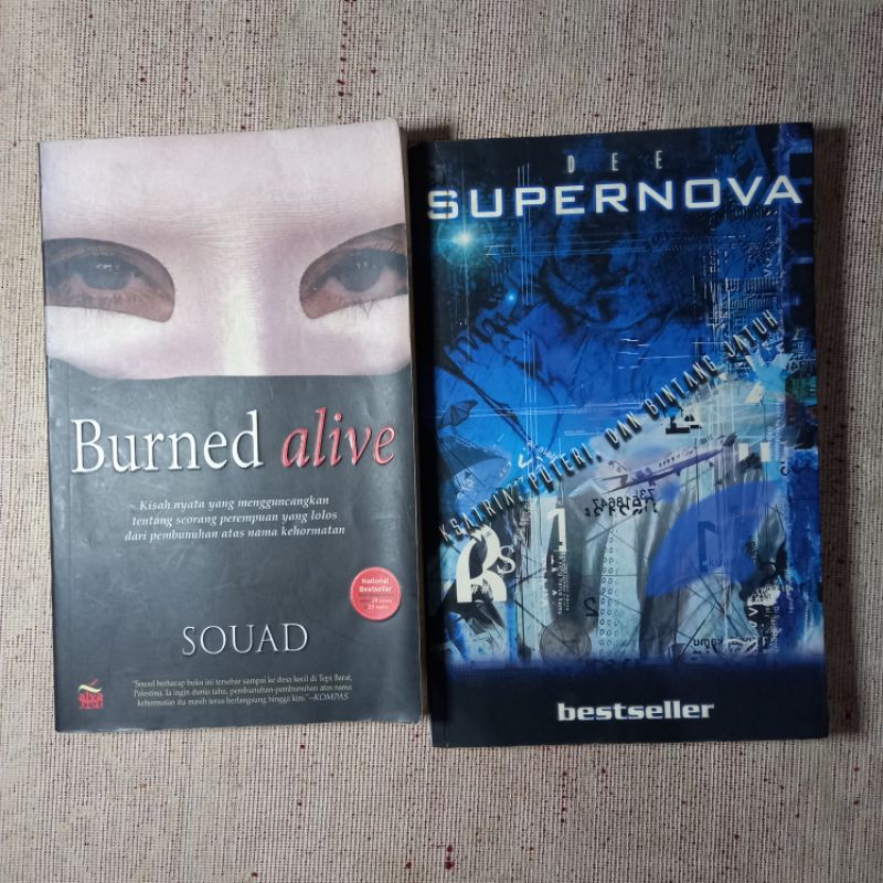 Novel Supernova dan Burned Alive Sudah Terpesan