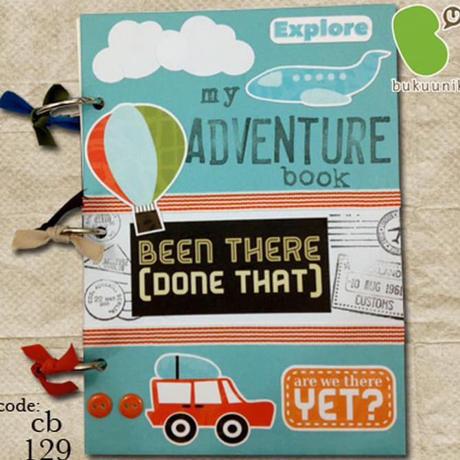 

BARU Creative Note Book - My Adventure Diary Scrapbook Buku Tulis Catatan