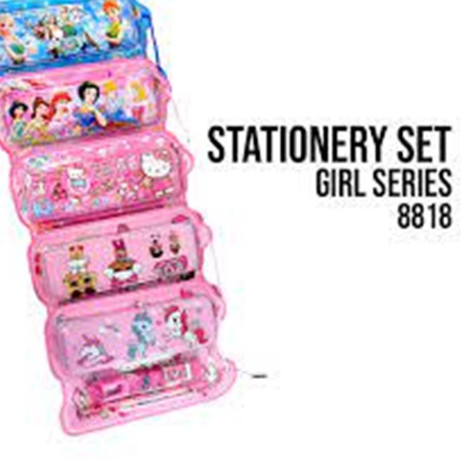 

[LaY ㊖] LS 747 - Stationery set / Alat tulis set / Paket alat tulis / Stationery set fancy 6 IN 1 //Banyak diminati