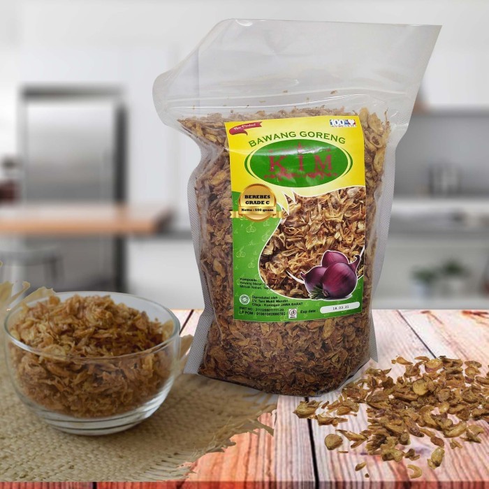 

Bawang Goreng Brebes Grade C Kemasan 500 Gram