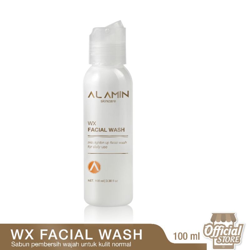 Alamin WX Facial Wash | Sabun Cuci Muka Kulit Normal/Whitening/Glowing/Pencerah |
