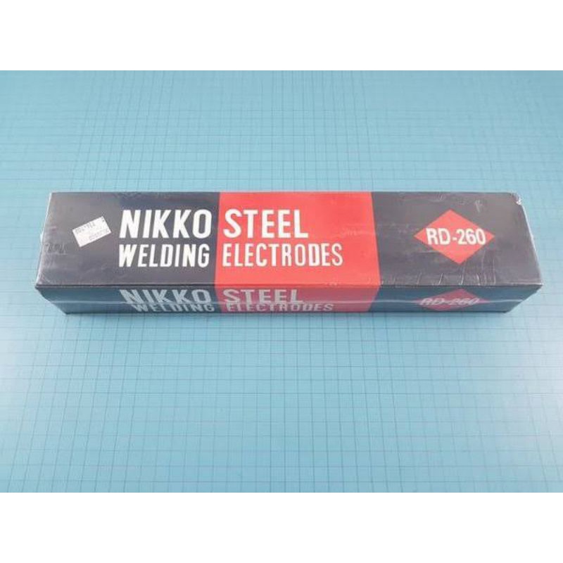 5 KG KAWAT LAS 2,6 MM NIKKO STEEL RD260 PROMO 5 KG KAWAT LAS 2,6 MM NIKKO STEEL RD260 E6013 KAWAT LA