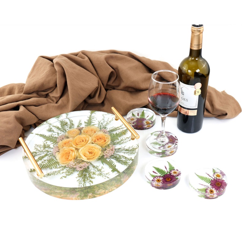 Siy Cetakan Tatakan Gelas Bahan Silikon Dengan Gagang Untuk Dekorasi Rumahkamar Tidurruang Tamu