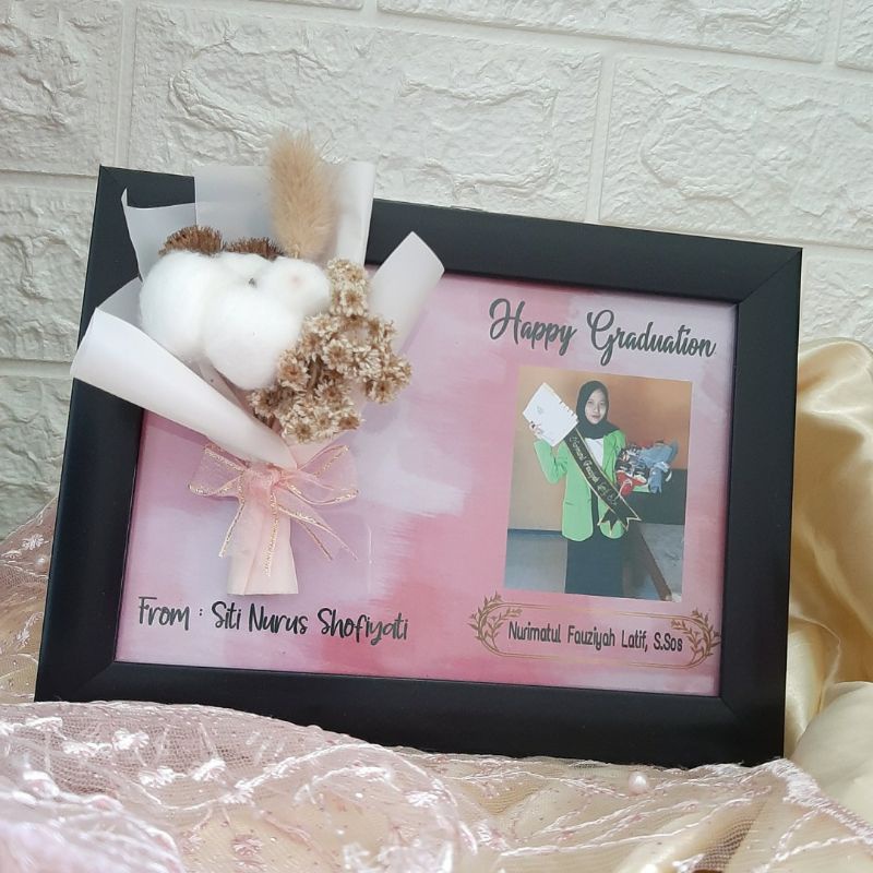 Dried Flower - Frame Bunga Murah - Frame Bunga - Frame Foto