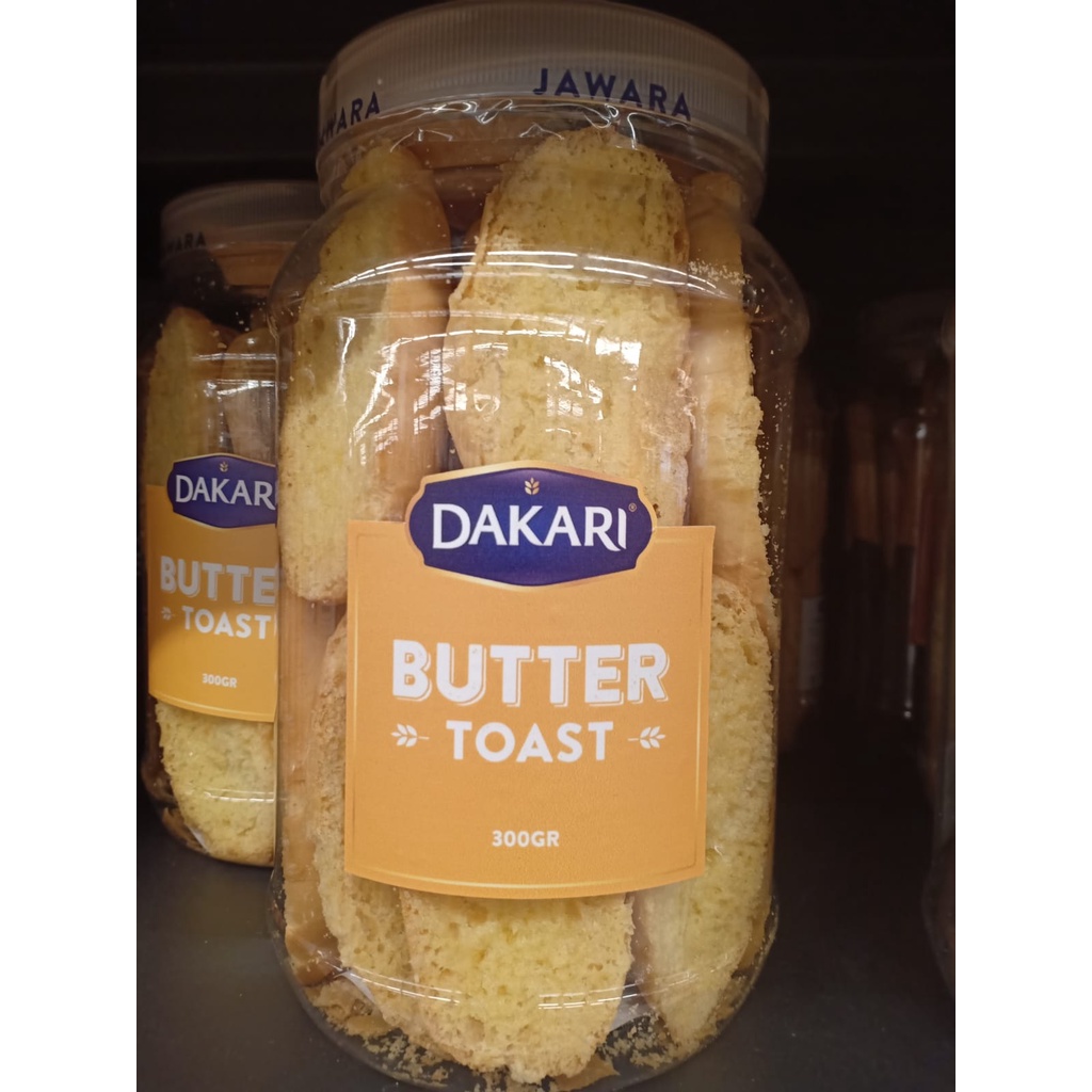 

Jawara Butter Toast 300gr/Biskuit Kering/Biskut Mentega Panggang