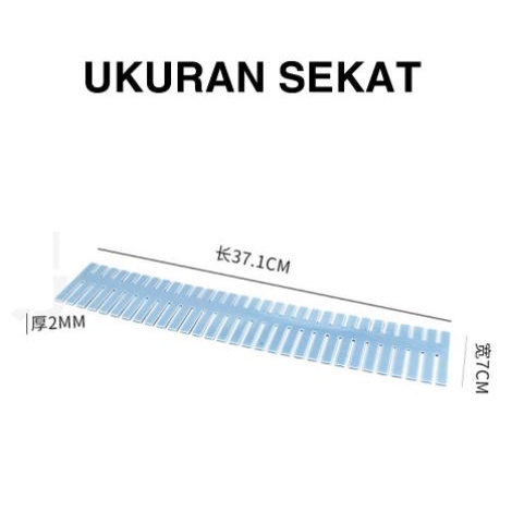 PENYEKAT LACI LEMARI RAK ORGANIZER DIY SERBAGUNA isi 1 PCS SEKATAN sekat organiser