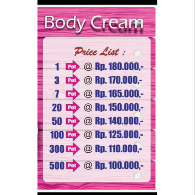 body cream Nona beauty