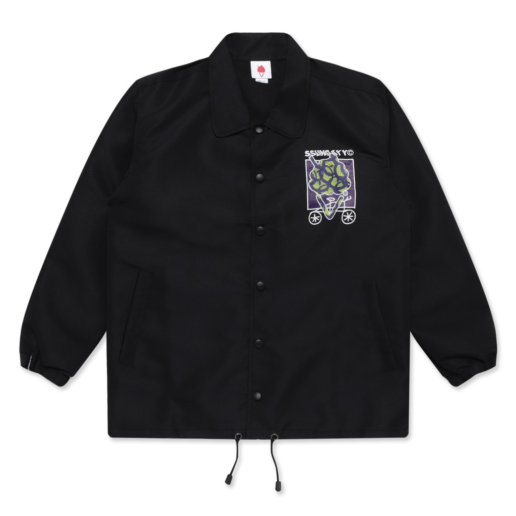 SundaySundayCo - Jacket - Coach Logo Bike Black
