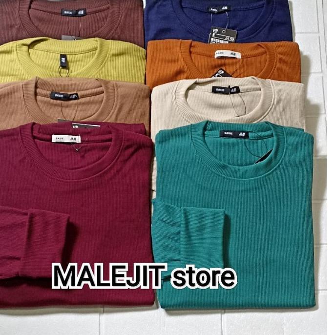 Terkini Grosir--KAOS RIB PREMIUM PART 2 // KAOS LENGAN PANJANG GROSIR // KAOS LENGAN PANJANG WANITA 