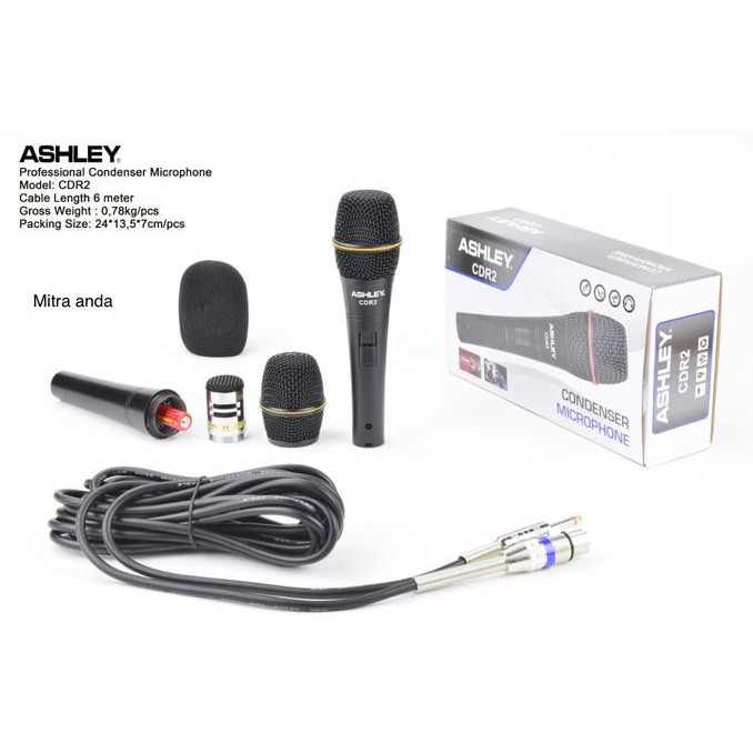 Super Mic Condenser Ashley Cdr2 Sale
