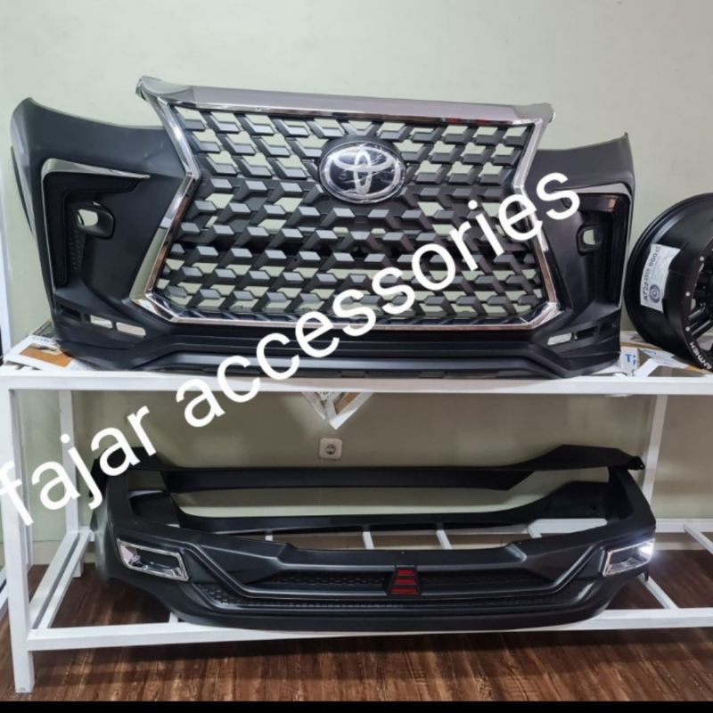 Bumper Fortuner 2021-2022 Lexus new desain