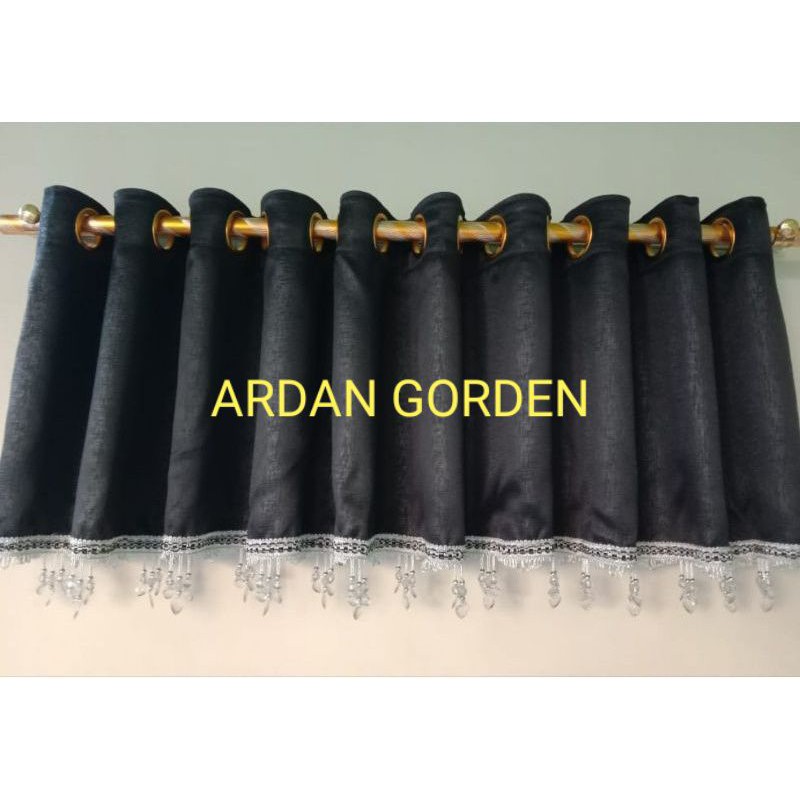 PONI GORDEN BAHAN BLACKOUT MURAH/PONI PISAH/TIRAI PONI/PONI GORDEN PAKAI SMOCKRING/PONI GORDEN PISAH