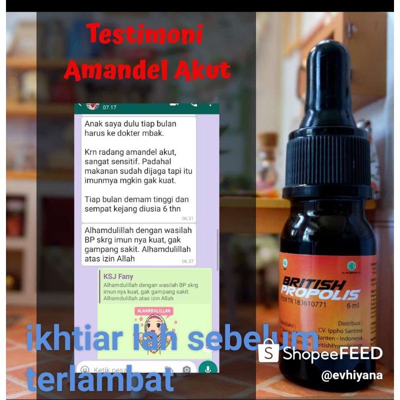 herba amandel (British propolis)