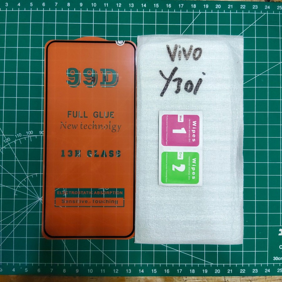 VIVO V15 , Y30i , Y33S , Y12S , Y20S , Y15S , V23E 5G , Y75 tempered glass full kaca gorila