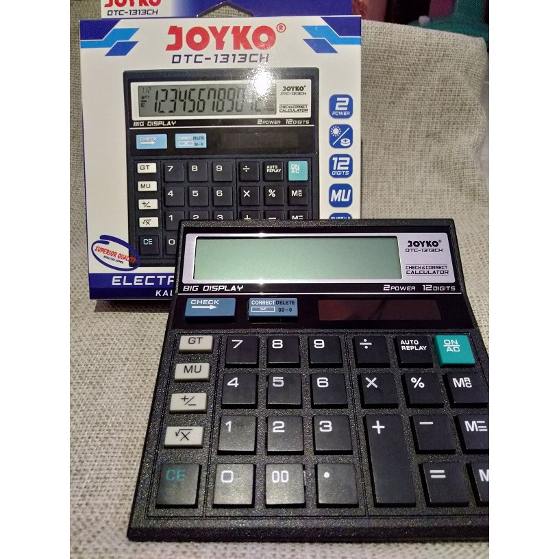 

Calculator Joyko Tanpa Baterai