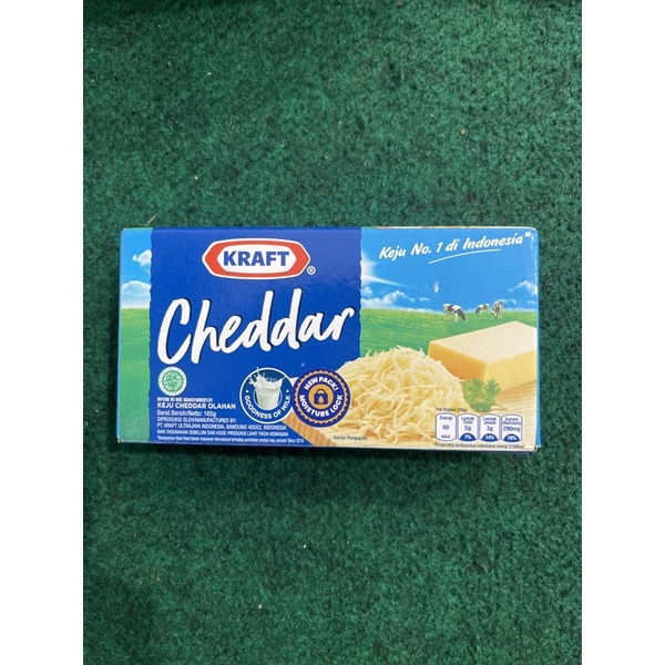 

Keju Kraft Cheddar 165gr