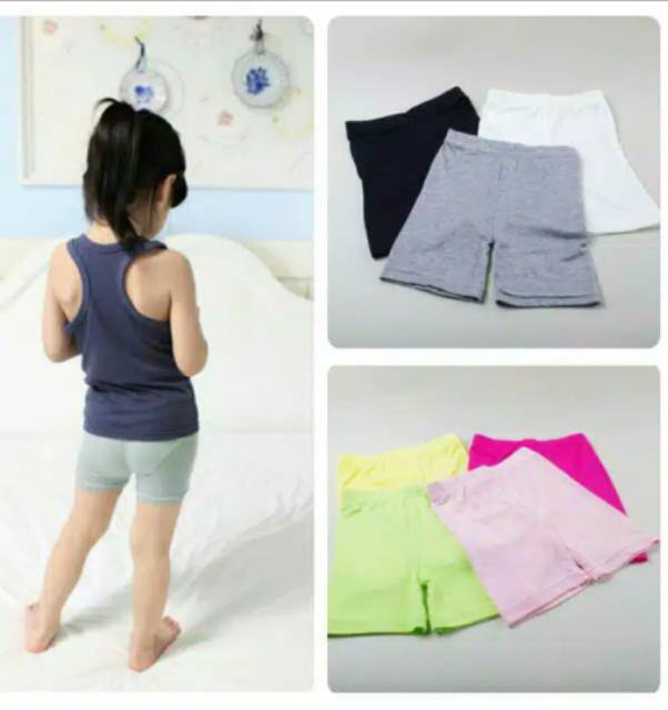 Celana Short Anak Dan Dewasa Bb 40-90 Kg / Celana Legging Pendek