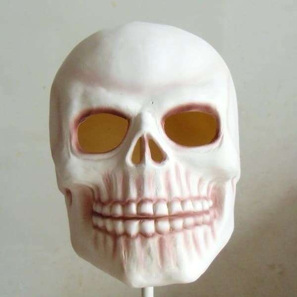 Topeng skull tengkorak latex mask full head cosplay