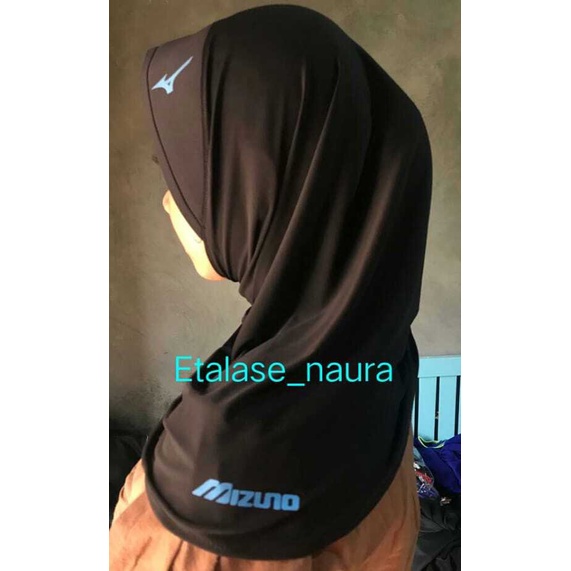 Hijab Sport/Kerudung Voly/Kerudung Olahraga/Hijab Simple/Hijab Instan/Kerudung Mizuno/Asics