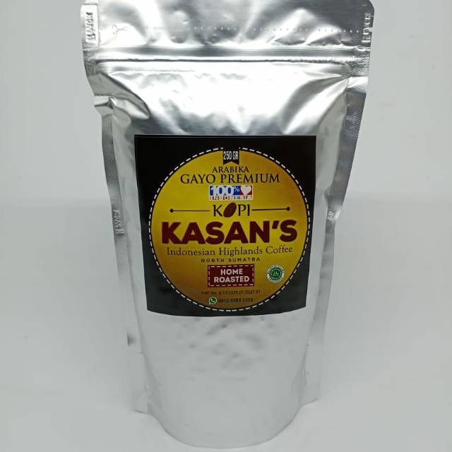 

Kopi Kasan Arabica Gayo 250 gr