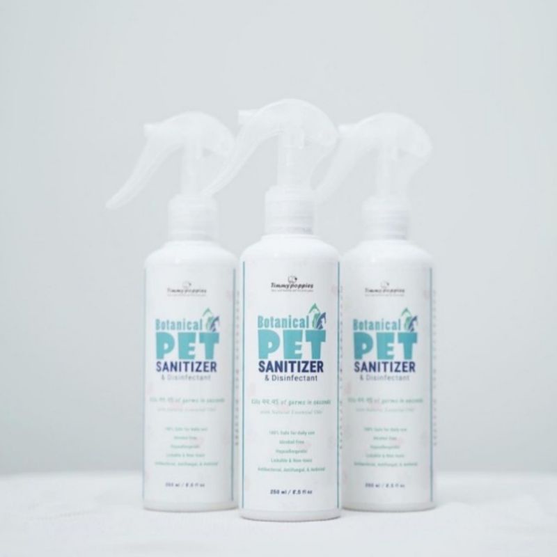 Pet disinfectant sanitizer hewan botanical Timmy Poppies