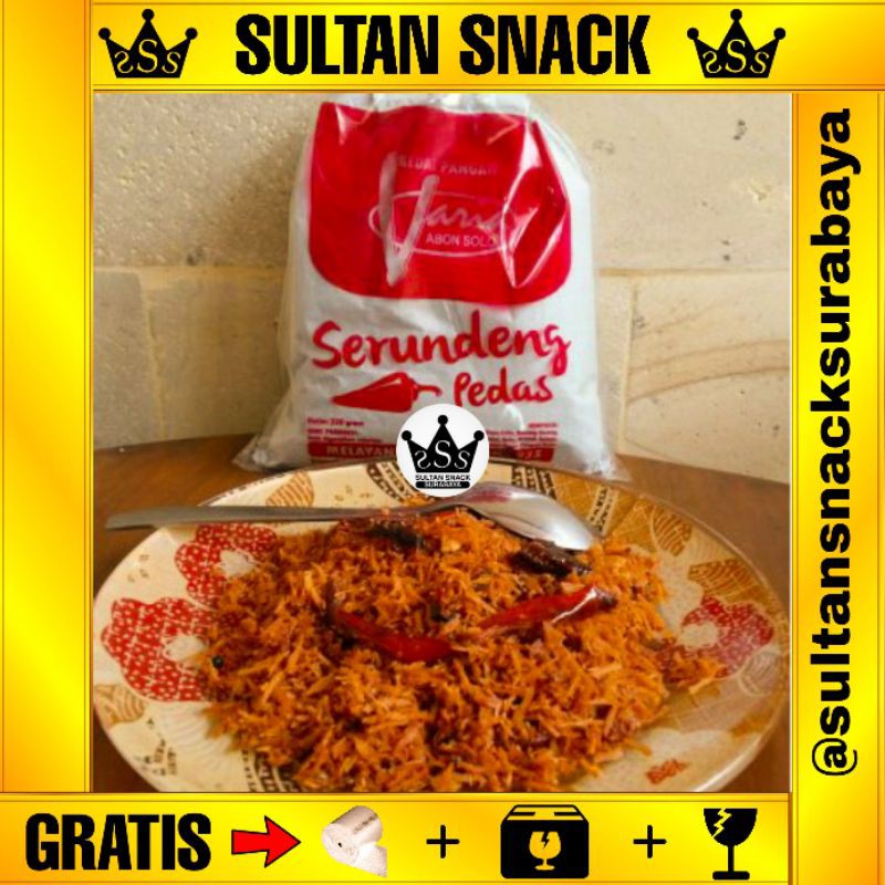 

SULTAN SNACK Serundeng / Srundeng Varia Solo Empal Krawu