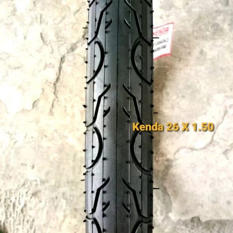BAN LUAR SEPEDA 26 X 1.50 KENDA UNTUK SEPEDA FEDERAL FIXIE MTB HYBRID HITAM TERLARIS REKOMENDASI