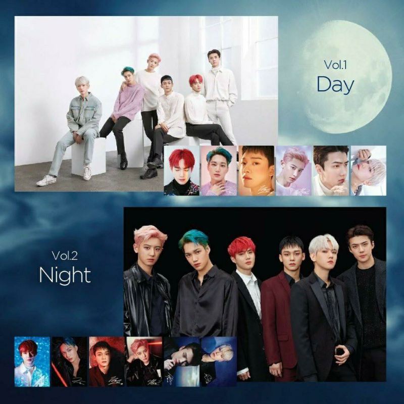 POSTCARD OFFICIAL NATURE REPUBLIC EXO SEHUN