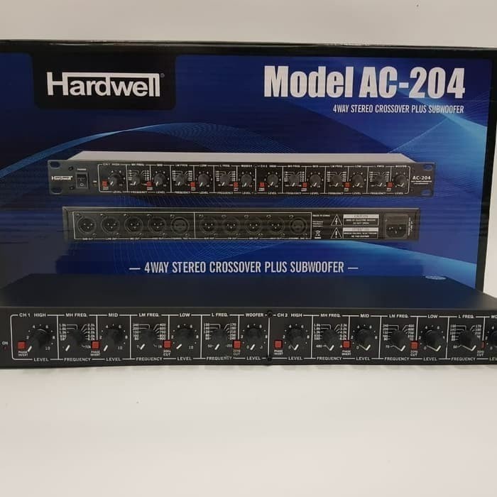 Crossover Hardwell AC 204 AC-204 AC204 4 Way