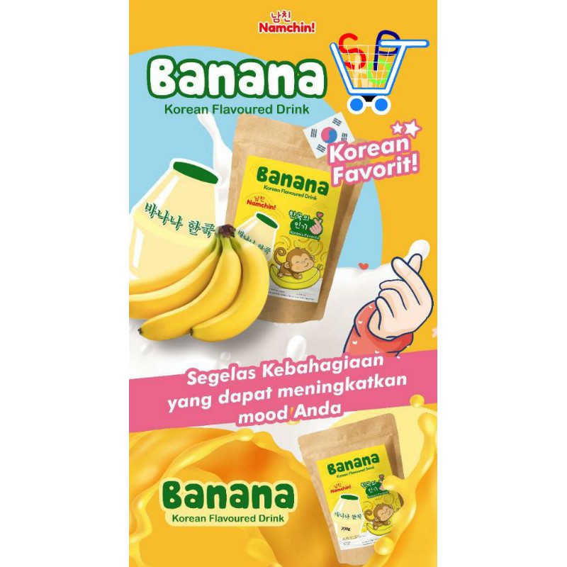 NAMCHIN BANANA MILK (BANANA UYU)