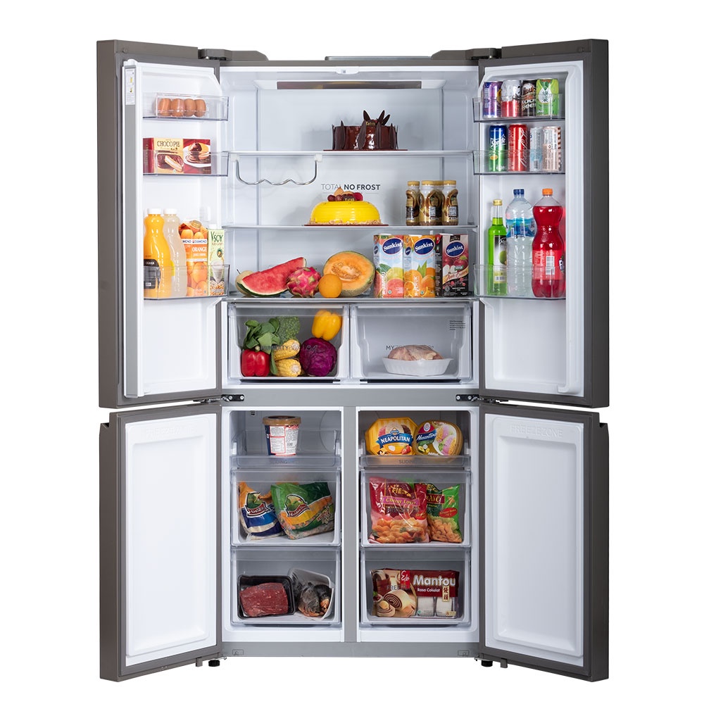 Kulkas Multidoor AQR-IG645AM (GB) Side by Side kapasitas 549 liter