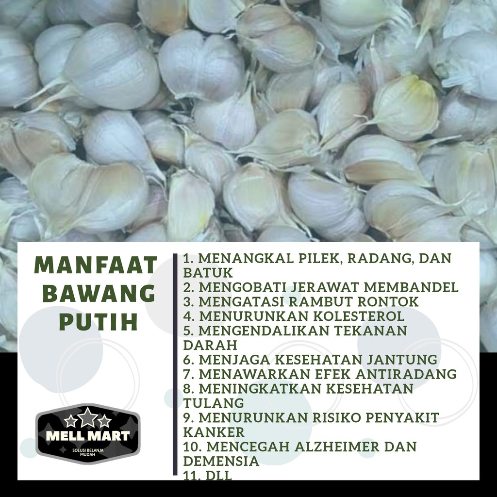 Bawang Putih Kating Bawang Putih Bawang Kating Garlic Bawang Putih 500gram Bumbu Dapur Bumbu Masak Shopee Indonesia