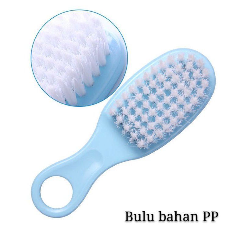 Set Sisir Sikat Bayi Baby 2in1 Newborn Lembut Halus